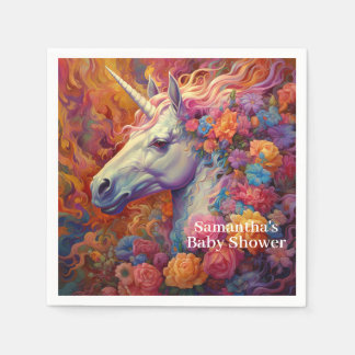 Geweldige Eenhoorn Baby shower Servet