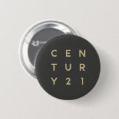 Geweldige eeuw 21 Button (Voorkant /achterkant)