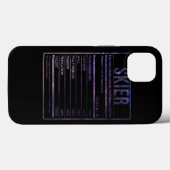 Geweldige en grappige voedingswaarde-etikettering  Case-Mate iPhone case (Achterkant (horizontaal))