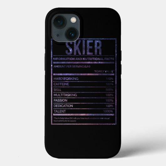 Geweldige en grappige voedingswaarde-etikettering Case-Mate iPhone case (Achterkant)