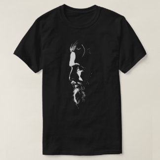 Geweldige en mysterieus man met baard T-shirt