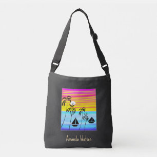 Geweldige en Schattige tropenvaren Crossbody Tas