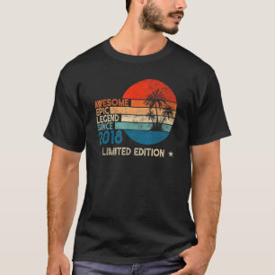 Geweldige epic Legend sinds 2018 5 Birthday  T-shirt