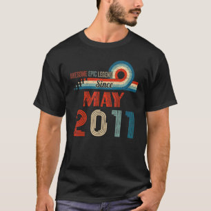 Geweldige Epic Legend sinds mei 2011 11e Verjaarda T-shirt