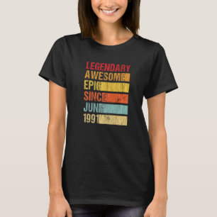 Geweldige epic sinds juni 1991 Bir T-shirt