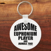 Geweldige Euphonium Player Sleutelhanger (Voorkant)