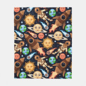 Geweldige Explorer Kids Fleece Dekbed Deken (Voorkant)