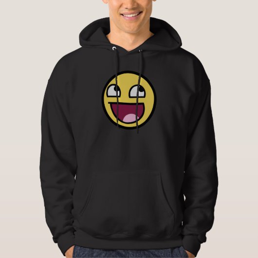 Geweldige Face Hoodie (Voorkant)