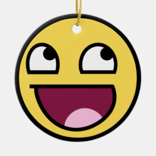 Geweldige Face Ornament