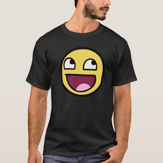 geweldige_face t-shirt (Voorkant)