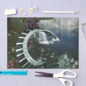 Geweldige fantasiepiano tissuepapier (Craft)