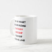 geweldige fantasievalsspeler koffiemok (Voorkant links)