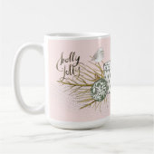 Geweldige feestdag kerst koffiemok (Links)