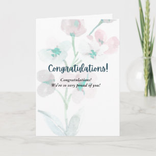 GEWELDIGE felicitatiekaart Kaart