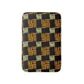 Geweldige Floral Pattern Badmat (Voorkant Verticaal)