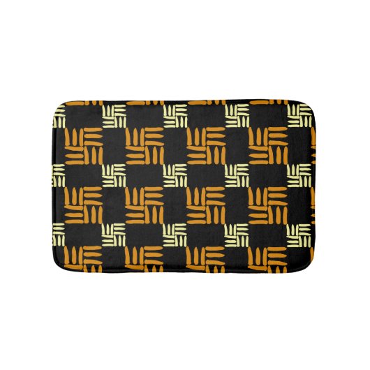 Geweldige Floral Pattern Badmat (Voorkant)