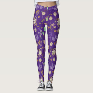 Geweldige Floral Pattern Leggings