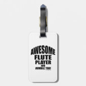 Geweldige Flute Player-Bagagelabel Bagagelabel (Achterkant verticaal)