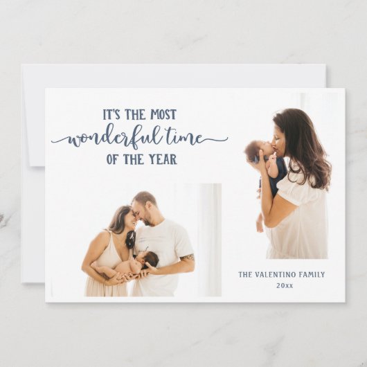 Geweldige foto van jaar 2 feestdagenkaart (Voorkant)