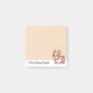 Geweldige Franse Bulldog Post-it® Notes