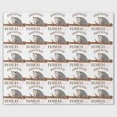 Geweldige getal cadeaupapier (Vlak)