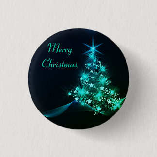 Geweldige, Geweldige, prachtige kerstboom Ronde Button 3,2 Cm