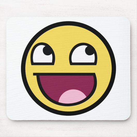 Geweldige gezicht muismat (Voorkant)