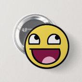 Geweldige gezicht ronde button 5,7 cm (Voorkant /achterkant)