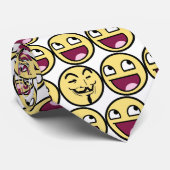 Geweldige gezicht stropdas (Opgerold)
