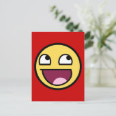 Geweldige gezichtsBriefkaart Briefkaart (Staand voorkant)