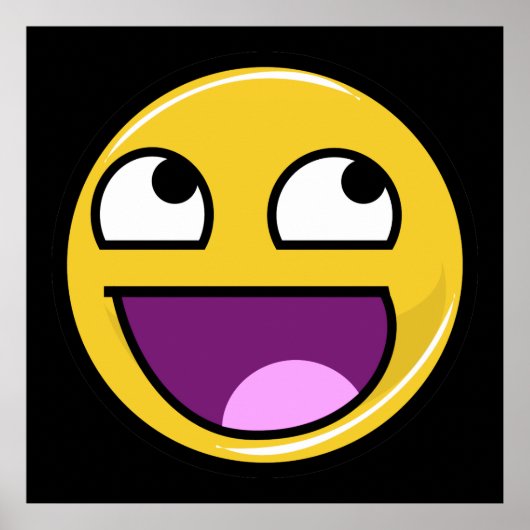 Geweldige gezichtsinternetthema poster (Voorkant)