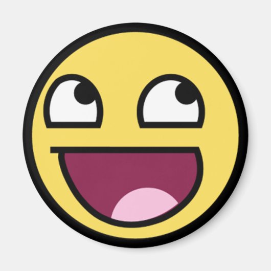 Geweldige gezichtsmagneet magneet (Voorkant)