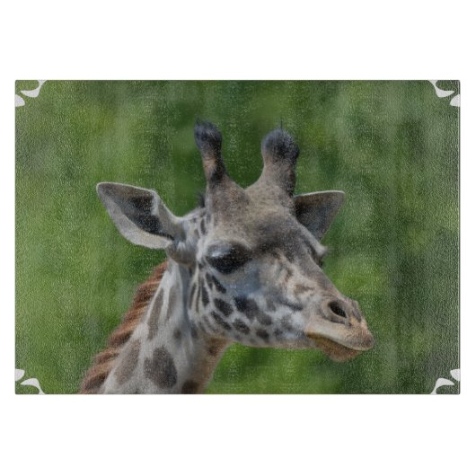 Geweldige Giraffe Snijplank (Voorkant)