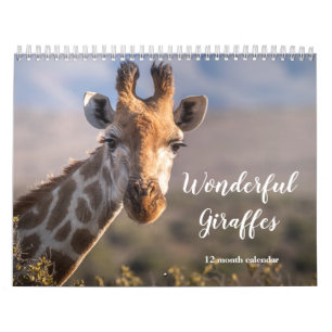 Geweldige Giraffes 2026 Kalender