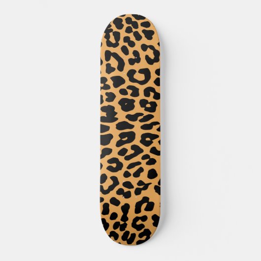 Geweldige Girls Leopard Print Skateboard (Voorkant)