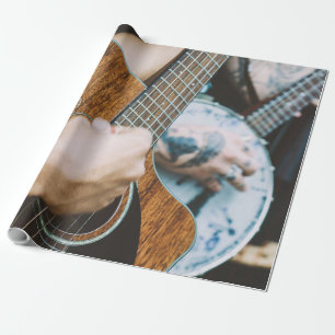 Geweldige gitaar cadeaupapier