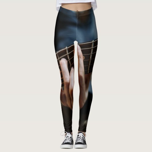 Geweldige gitaar leggings (Voorkant)