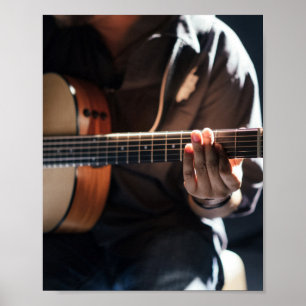 Geweldige gitaar poster
