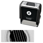 Geweldige gitaar  zelfinktende stempel (In situ)