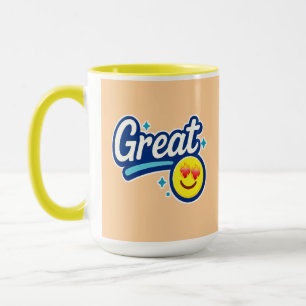 Geweldige glimlach cadeau mok