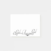 Geweldige God Post-it® Notes (Voorkant)