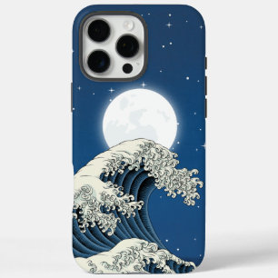 Geweldige golf bij nacht Japanse Ukiyo-e kunst iPhone 16 Pro Max Hoesje
