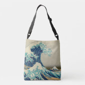 Geweldige golf van Kanagawa en Japanse kunst /Japa Crossbody Tas (Achterkant)