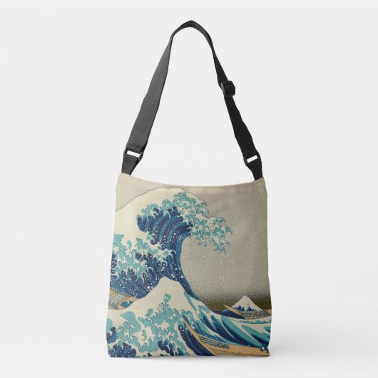 Geweldige golf van Kanagawa en Japanse kunst /Japa Crossbody Tas (Voorkant)