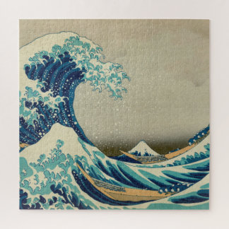 Geweldige golf van Kanagawa en Japanse kunst /Japa Legpuzzel