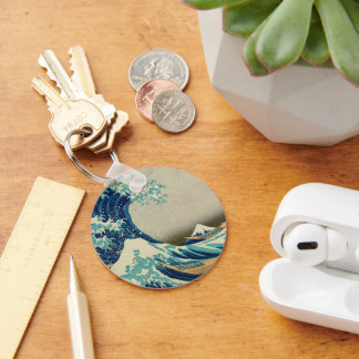 Geweldige golf van Kanagawa en Japanse kunst /Japa Sleutelhanger