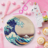 Geweldige golf van Kanagawa Japanse kunst Papieren Bordje (Feest)