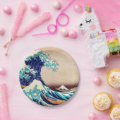 Geweldige golf van Kanagawa Japanse kunst Papieren Bordje (Feest)