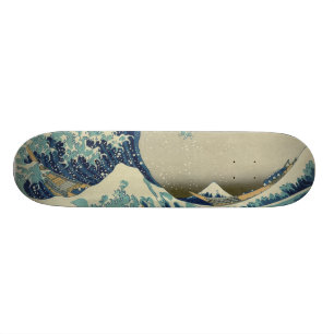 Geweldige golf van Kanagawa Skateboard
