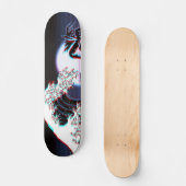 Geweldige golf van Kanagawa Vaporwave Skateboard (Voorkant)
